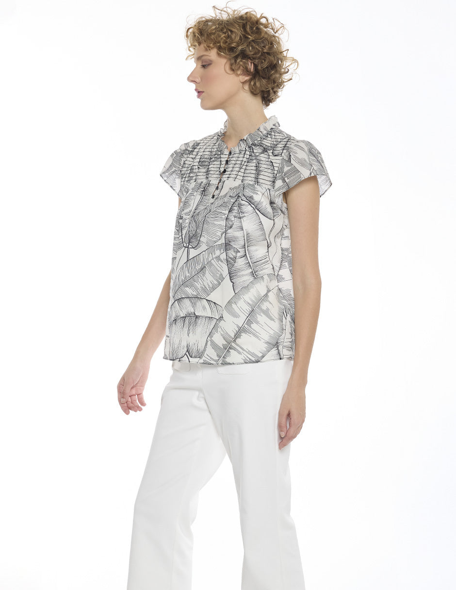 Blusa Blanca Olan Hazel