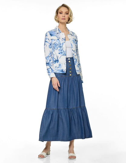 Chamarra Blanca Laila