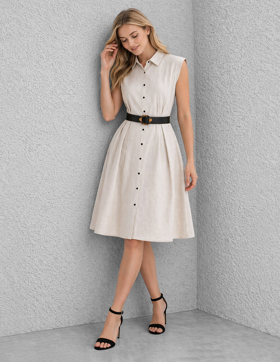 Vestido Hueso Beltaine