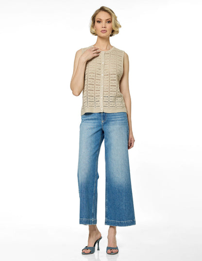 Chaleco Beige Larens