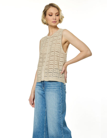 Chaleco Beige Larens