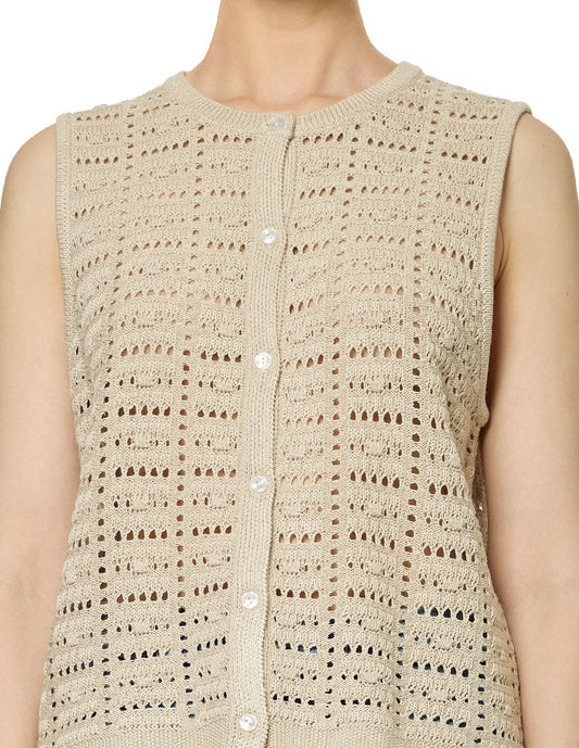 Chaleco Beige Larens