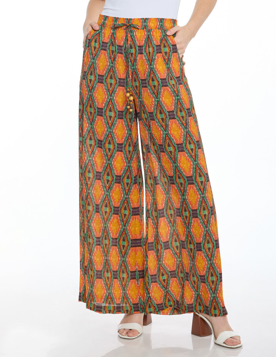 Pantalón Pijamero Naranja Lucca