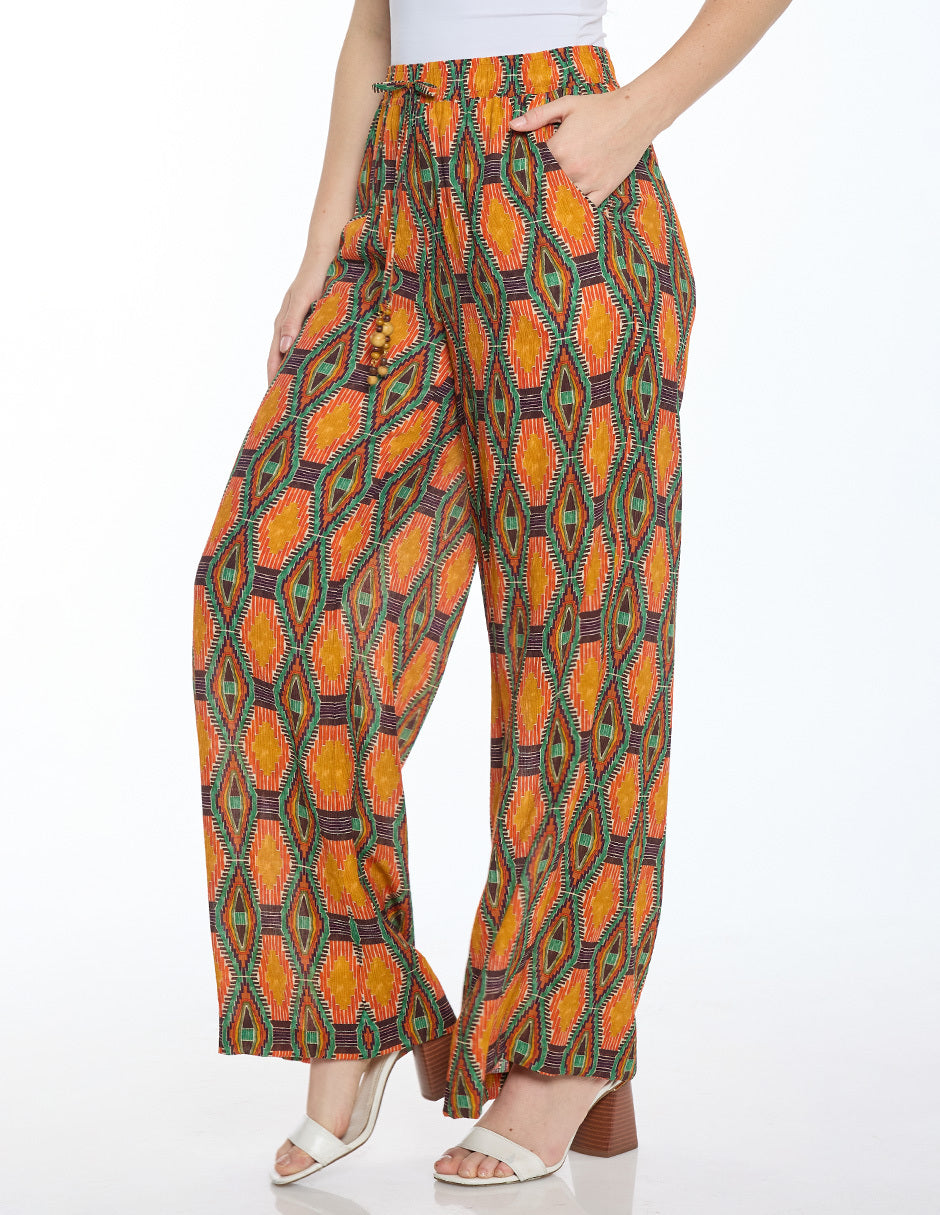 Pantalón Pijamero Naranja Lucca