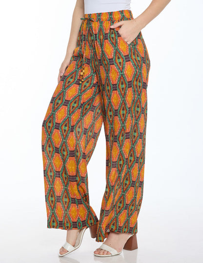 Pantalón Pijamero Naranja Lucca
