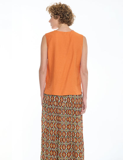 Blusa Naranja Lucca
