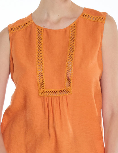 Blusa Naranja Lucca
