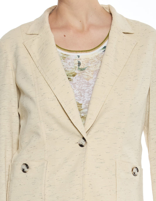 Saco Melange Beige Cecilia