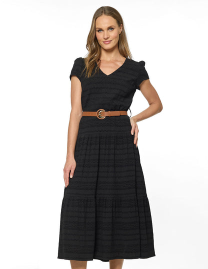 Vestido Largo Negro Yhara
