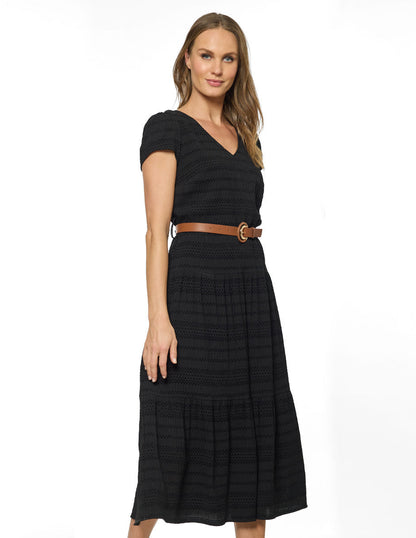 Vestido Largo Negro Yhara