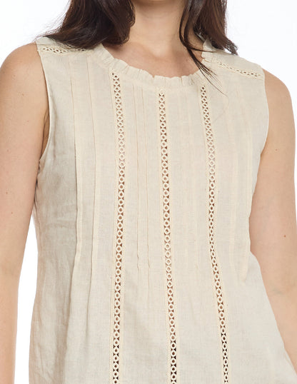 Blusa Melange Beige Jeanne