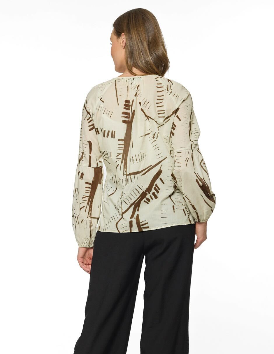Blusa Hueso Ellen