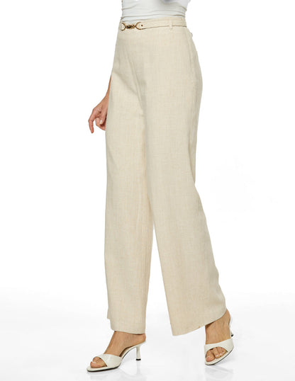 Pantalón Jaspeado Beige Kalie