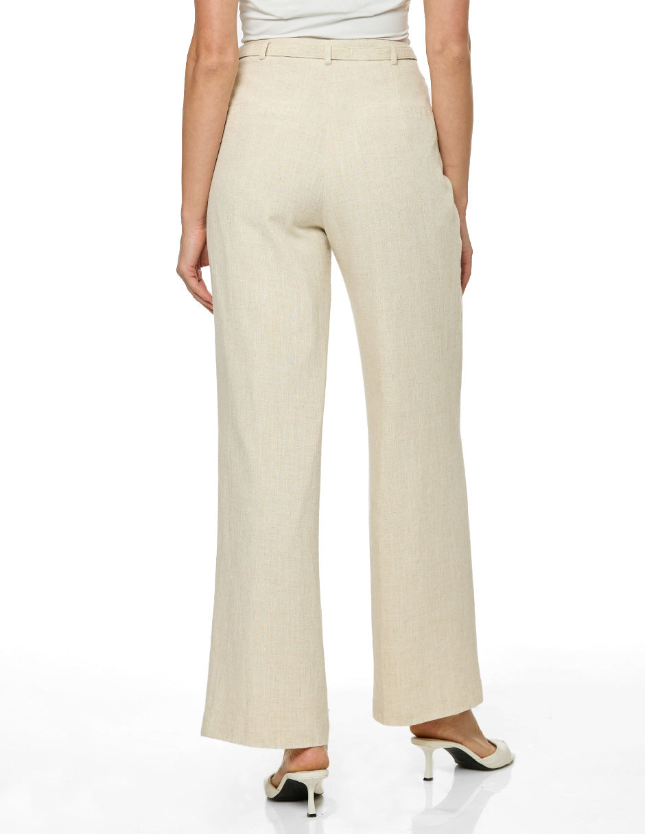 Pantalón Jaspeado Beige Kalie