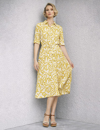 Vestido Camisero Beige Astrid