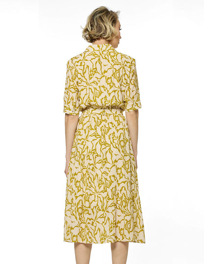 Vestido Camisero Beige Astrid