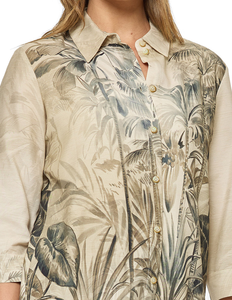 Blusa Beige Clemence