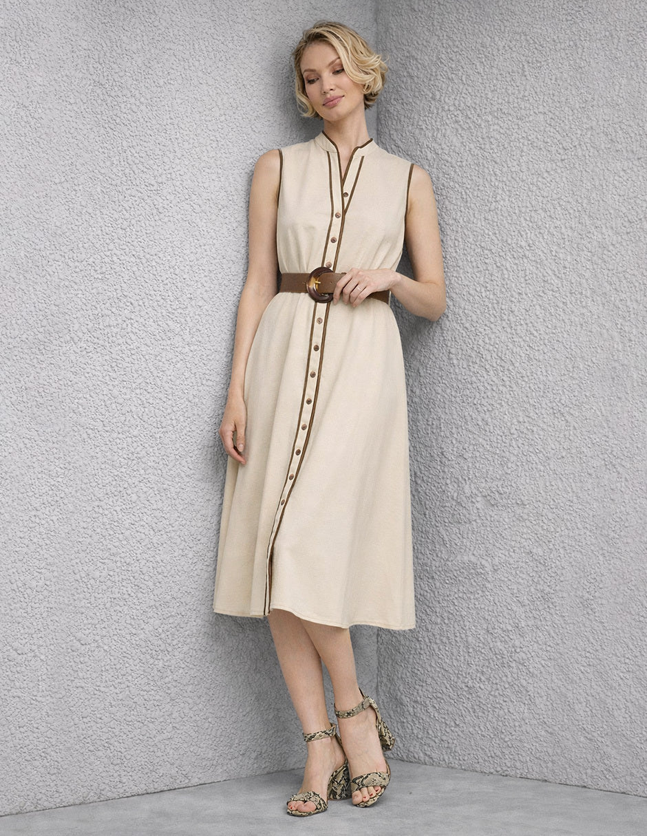 Vestido Crema Clemence