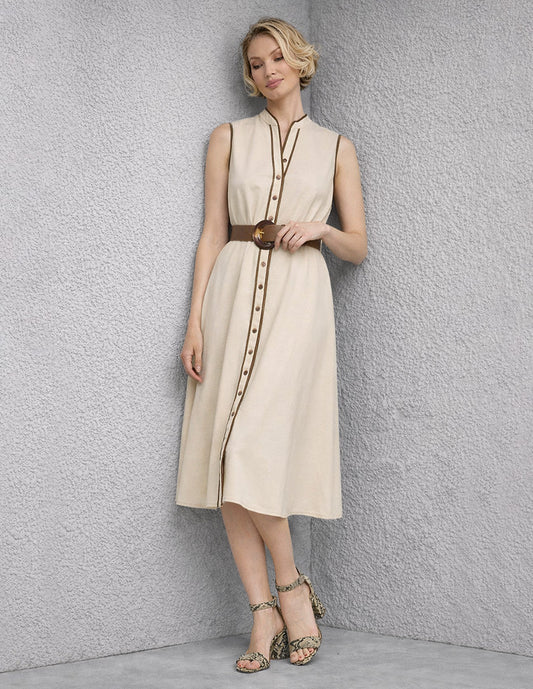 Vestido Crema Clemence