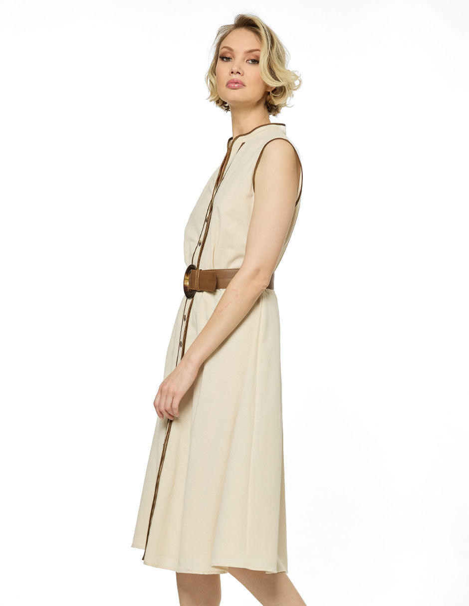 Vestido Crema Clemence