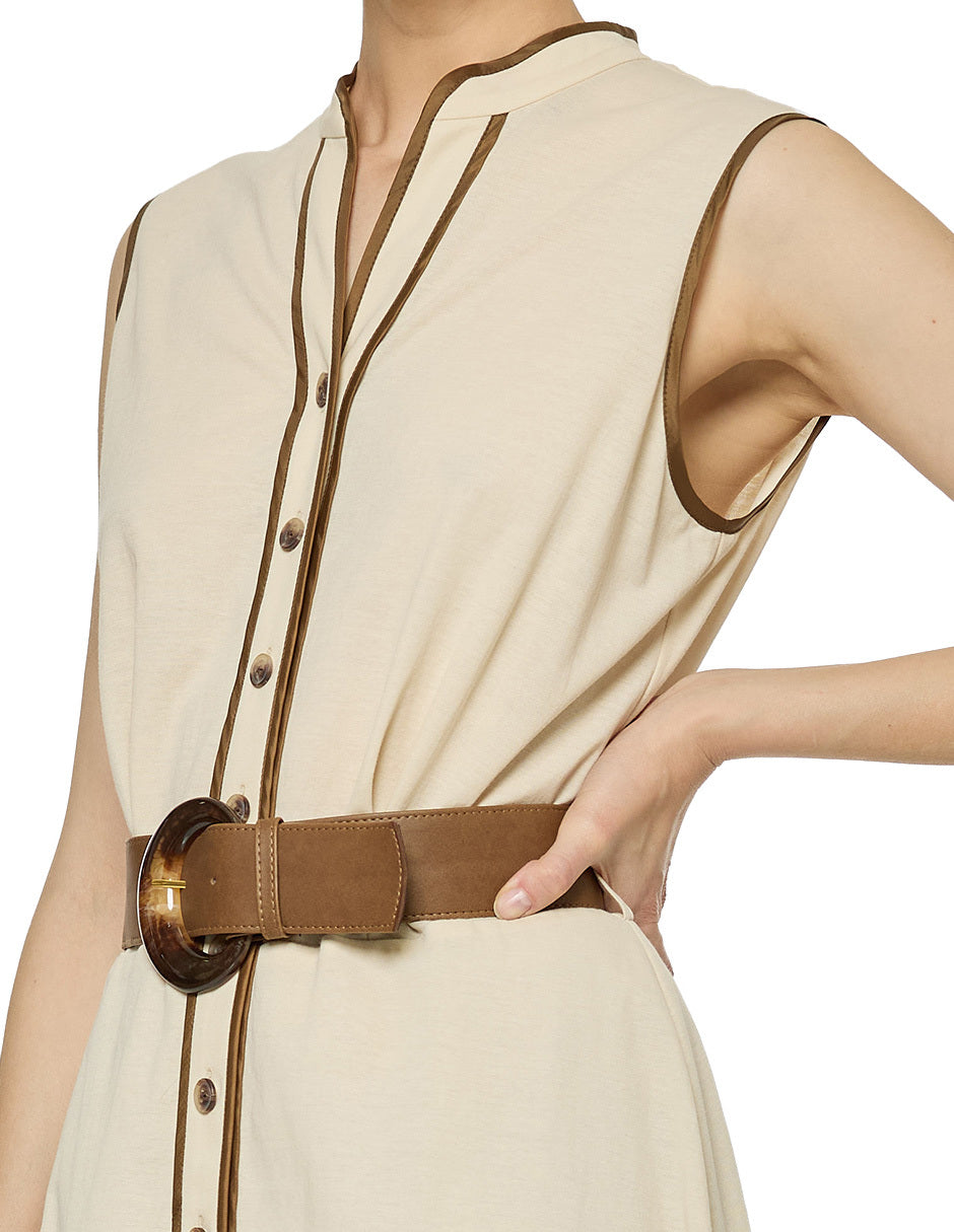 Vestido Crema Clemence