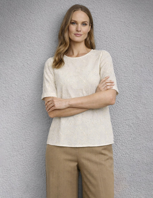 Blusa Crema Clemence