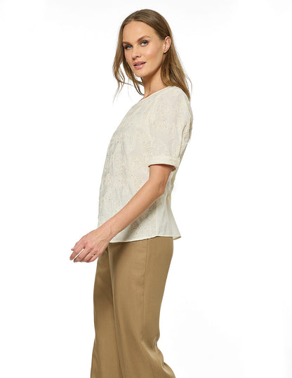 Blusa Crema Clemence