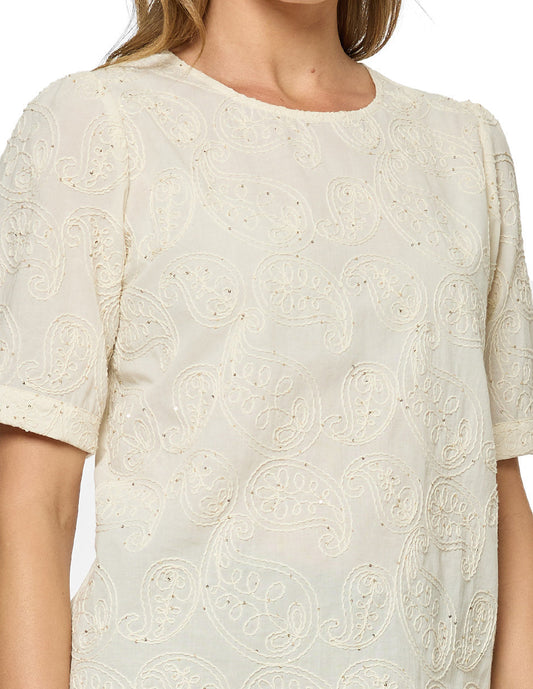 Blusa Crema Clemence