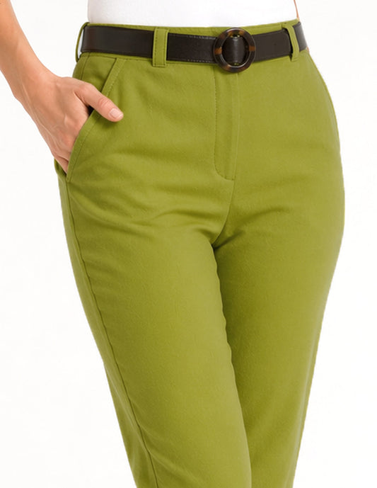 Pantalón Capri Verde Claudia