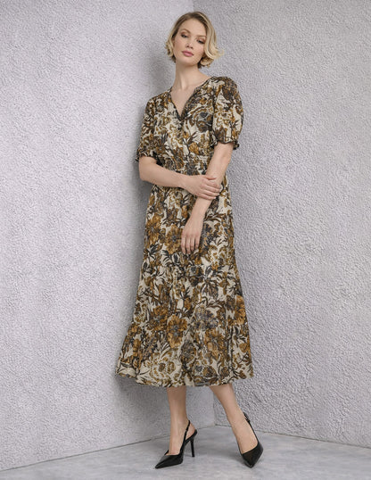 Vestido Largo Cafe Viviene