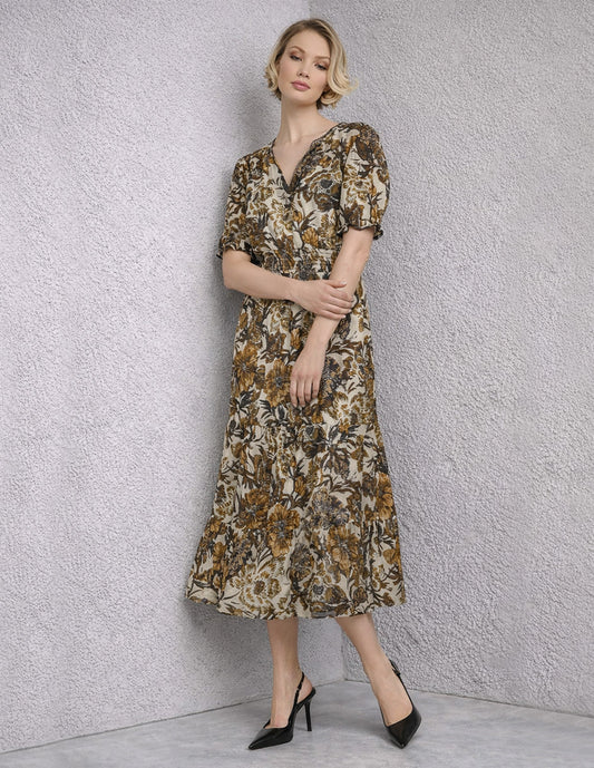 Vestido Largo Cafe Viviene