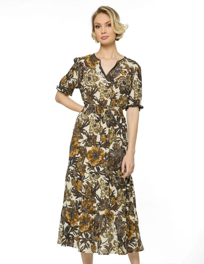 Vestido Largo Cafe Viviene