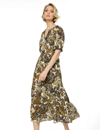 Vestido Largo Cafe Viviene