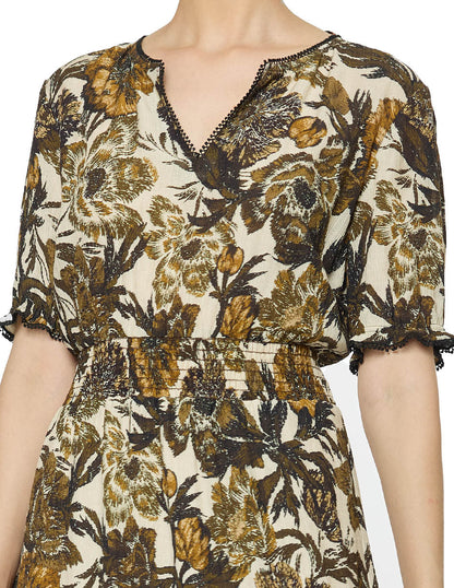 Vestido Largo Cafe Viviene