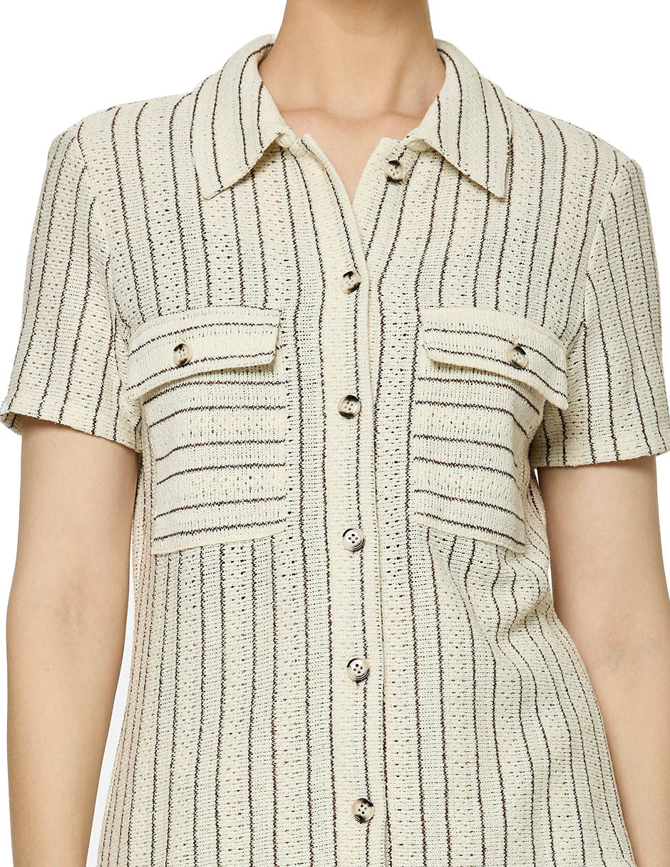 Blusa Hueso Genni
