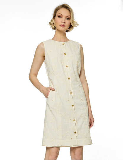 Vestido Blanco Genni
