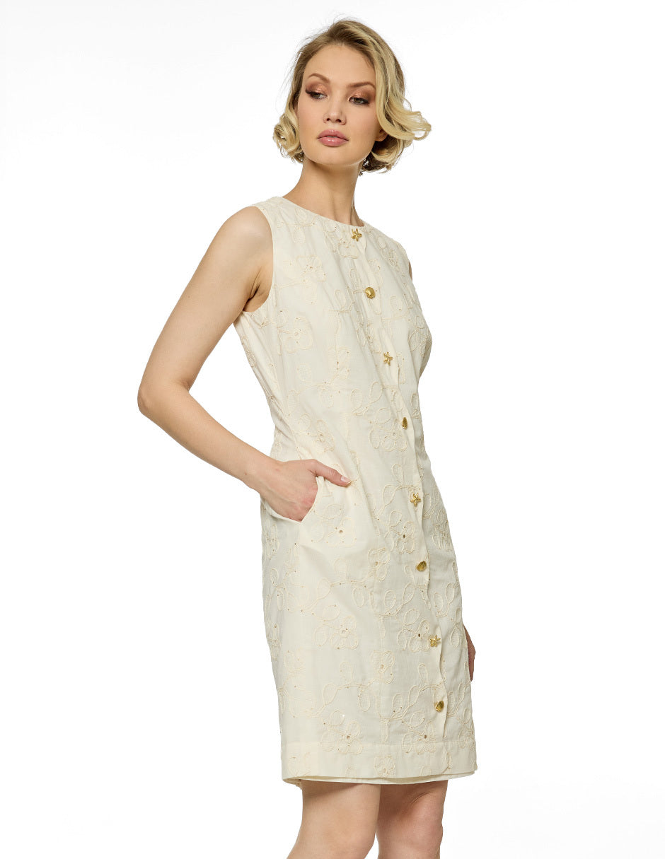 Vestido Blanco Genni