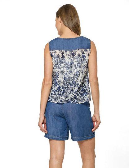 Blusa Azul Blaine