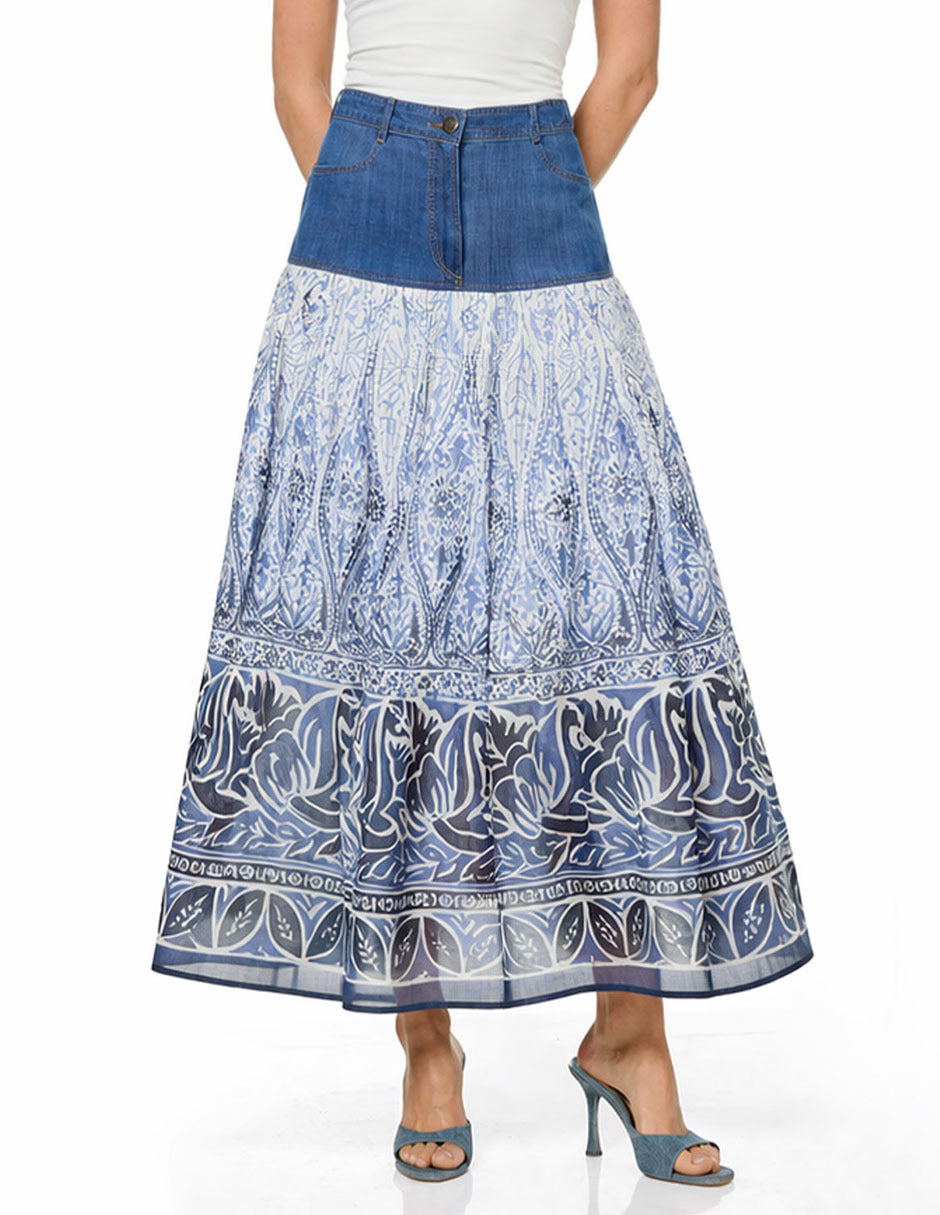 Falda Azul Blaine