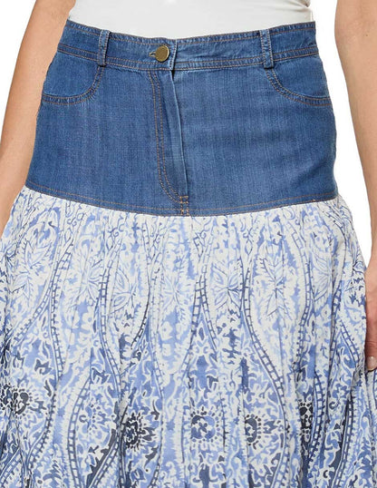 Falda Azul Blaine