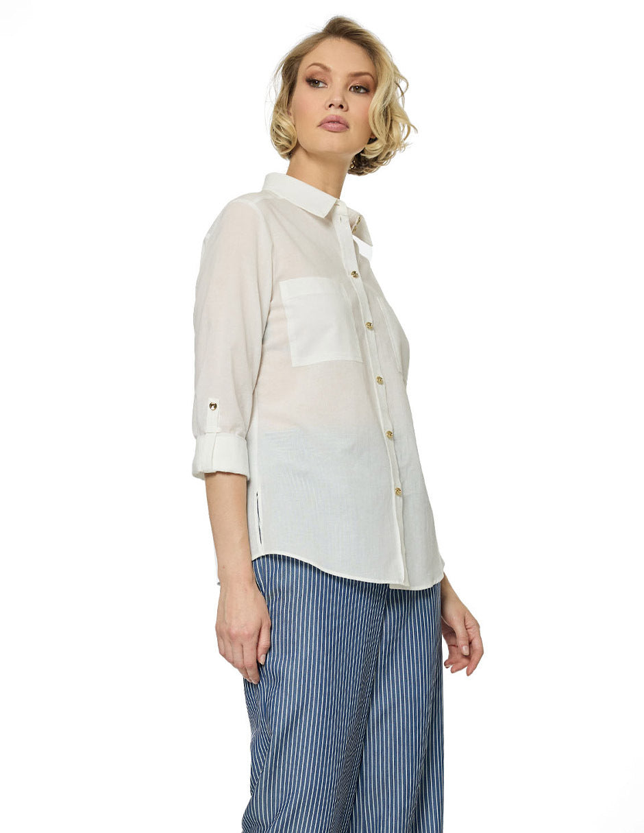 Blusa Blanca Blaine