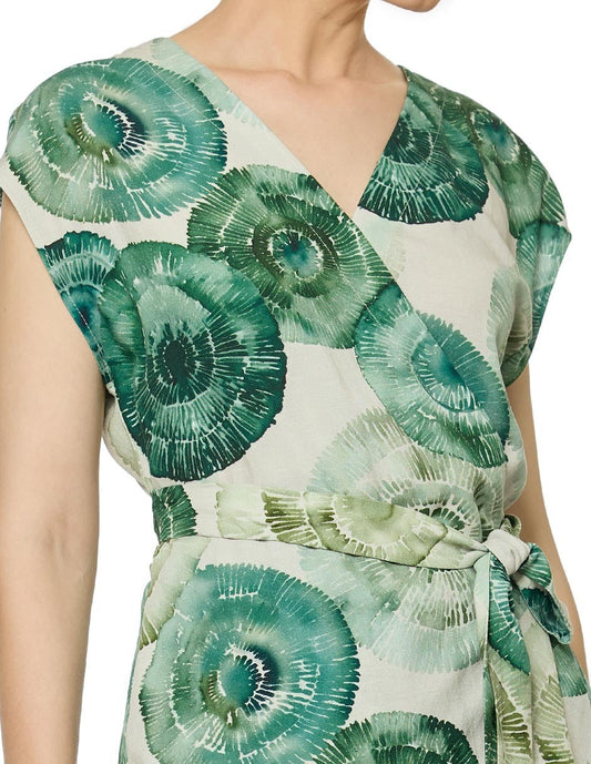 Blusa Verde Estampada Zoe