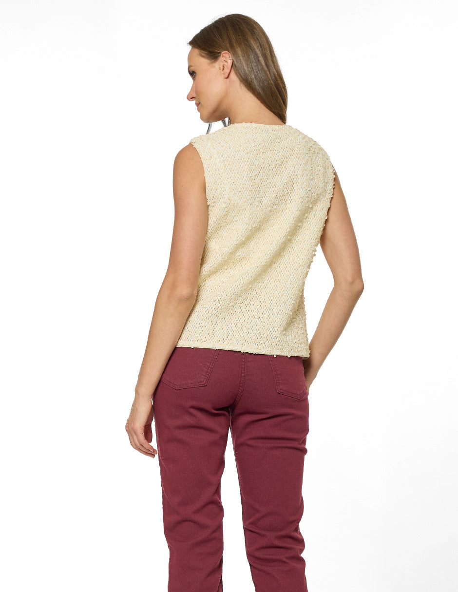 Chaleco Beige Eva
