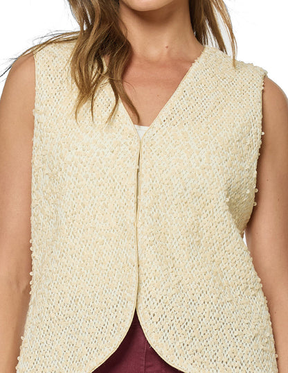 Chaleco Beige Eva