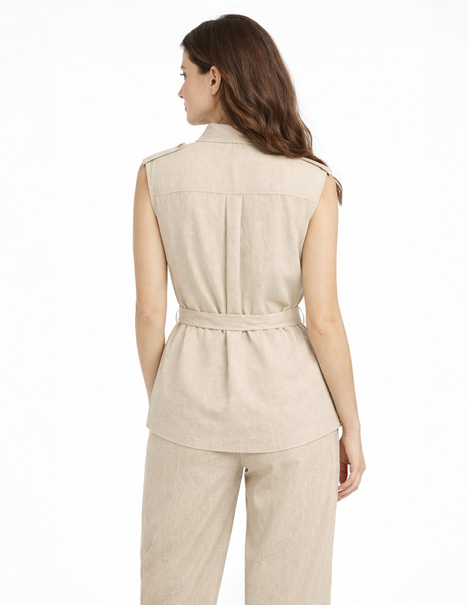 Camisola Beige Kinsley