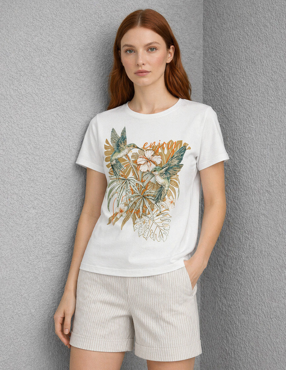 Blusa Hueso Angela