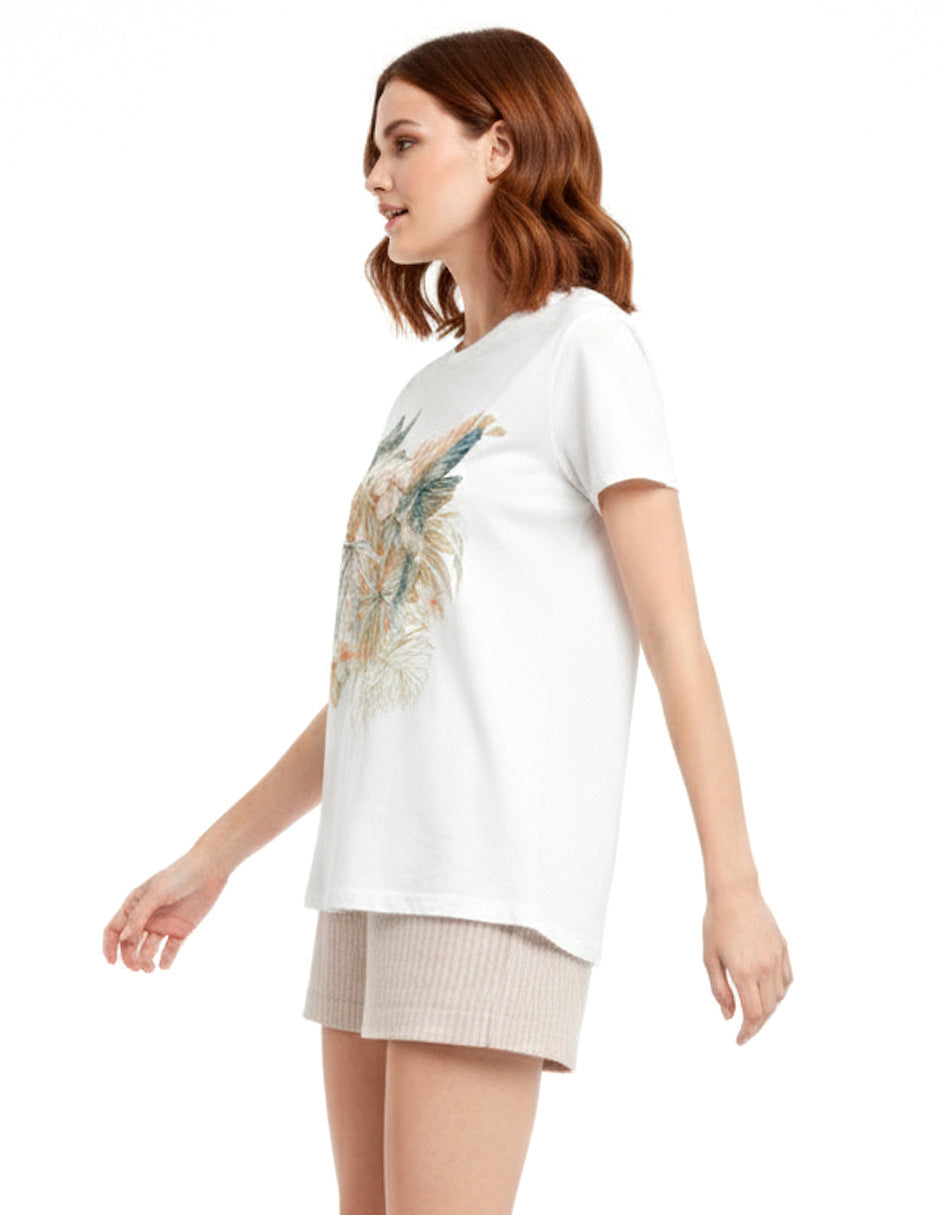 Blusa Hueso Angela