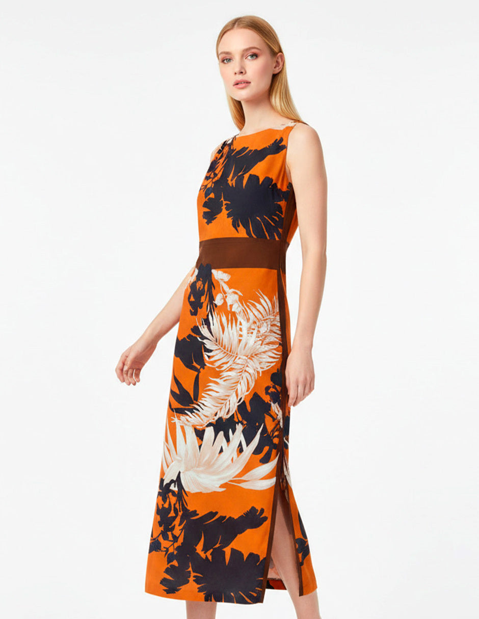 Vestido Naranja Angela