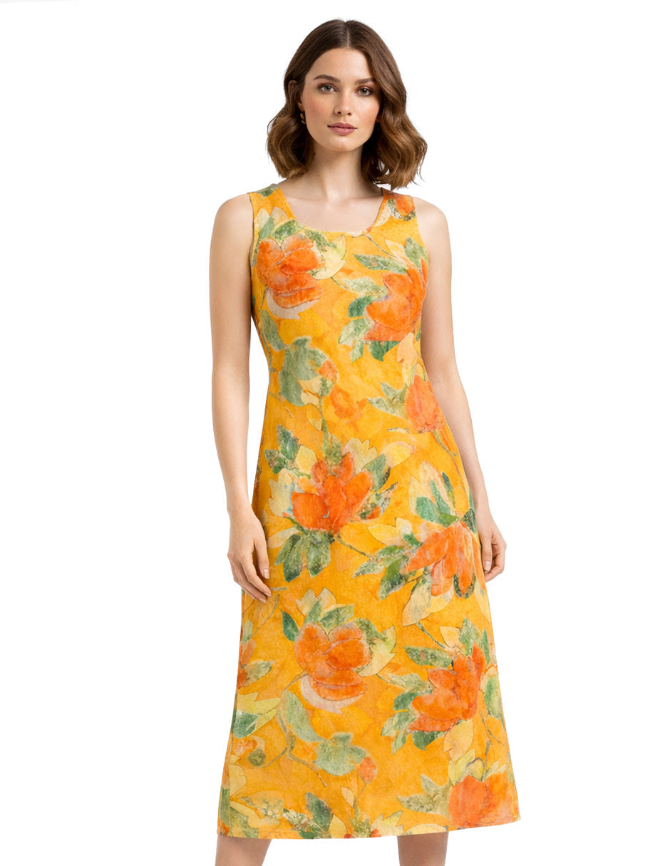 Vestido Naranja Marlene