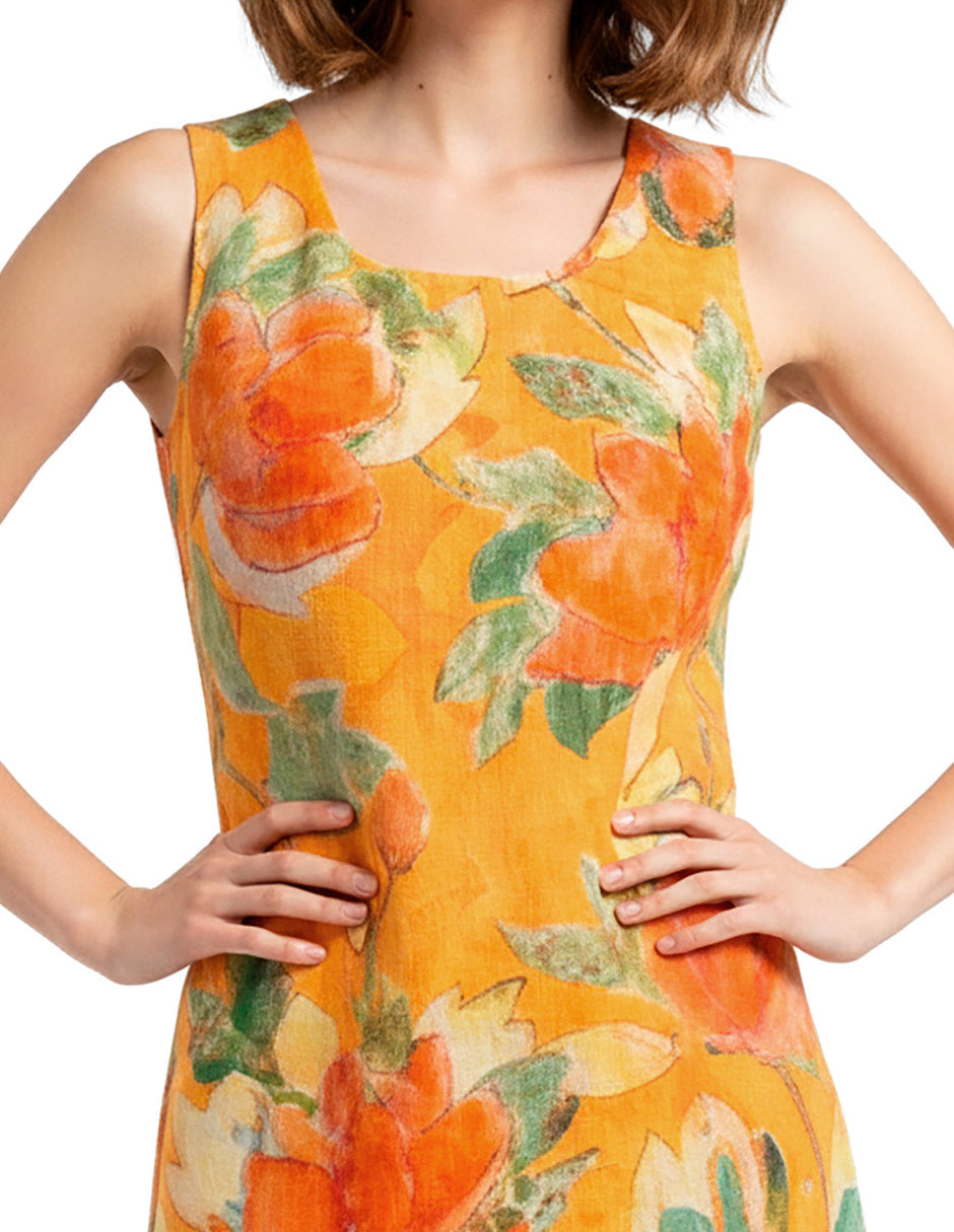 Vestido Naranja Marlene